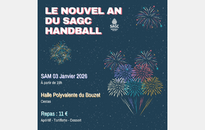 Nouvel An du SAGC HANDBALL 🔰✨