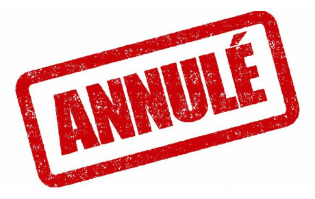 Match -17 G de dimanche 9 octobre Annulé